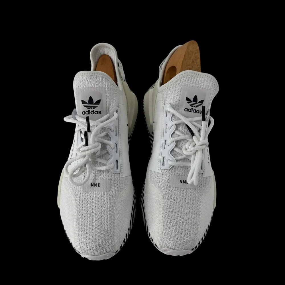 Adidas NMD_V3 Mens Shoes White Black FY2105 Japanese Text Sneakers Size 9